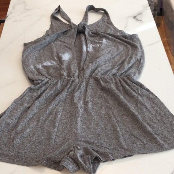 GREY TWIST BACK ROMPER - Picture 5 of 6